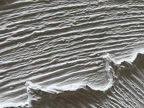24x48 Inch Textured Abstract Beach Wave Oil Painting on Canvas
