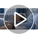 Cooling Memory Foam Cervical Neck Pillow with Zero-Pressure Ear Zone