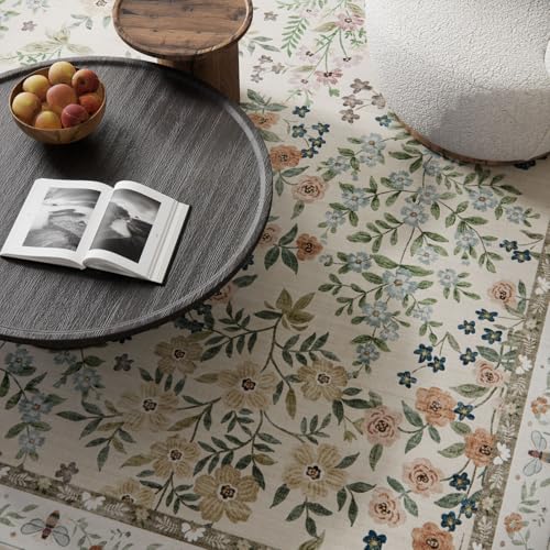 Washable 2'6" x 8' Kitchen Runner Rug, Non-Slip Stain-Resistant Floor Carpet
