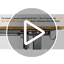Electric Height Adjustable Standing Desk - 48x24 Inch Rustic Brown Desk