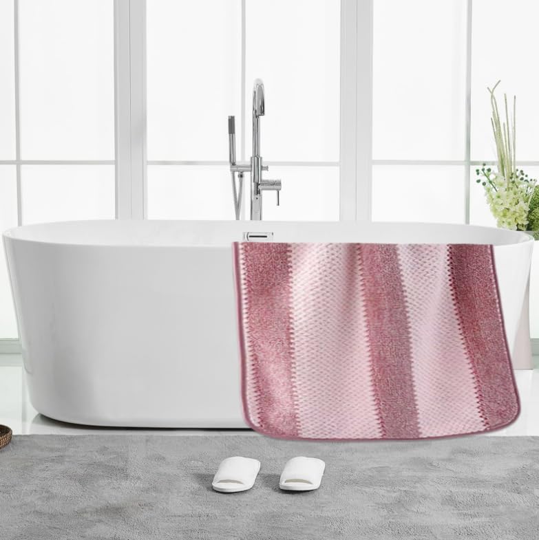 2-Pack Microfiber Bath Towels, Ultra Soft Quick Dry Towel Set (27x54 Inches)