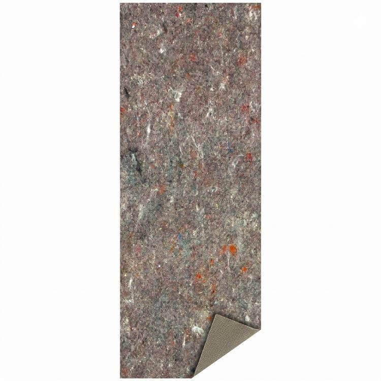 3' x 7' Non-Slip Rug Pad, 1/4 Inch Thick Dual Surface Felt and Rubber Gripper