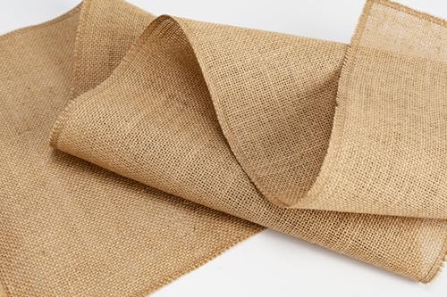 4 Pack Burlap Table Runner 12x108 Inches - Vintage Jute for Weddings & Holidays