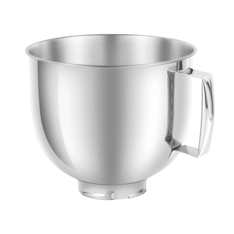 5 QT Stainless Steel Mixer Bowl Compatible with KitchenAid Artisan&Classic Series 4.5-5QT Tilt-Head Mixers K45 KSM70 KSM150 etc. Replacment for KitchenAid Mixer Bowl(Light Weight)