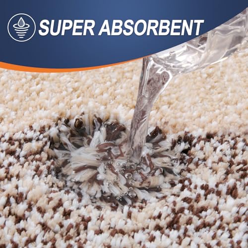 4-Piece Soft Microfiber Bathroom Rug Set with Contour Mat and Lid Cover