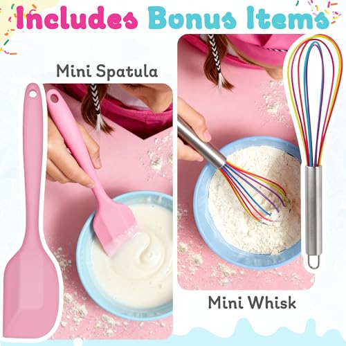 Kids Electric Baking Oven Set with Refill Mixes and Cooking Tools