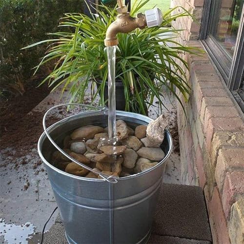 Floating Faucet Fountain USB Powered Garden Water Feature Decor