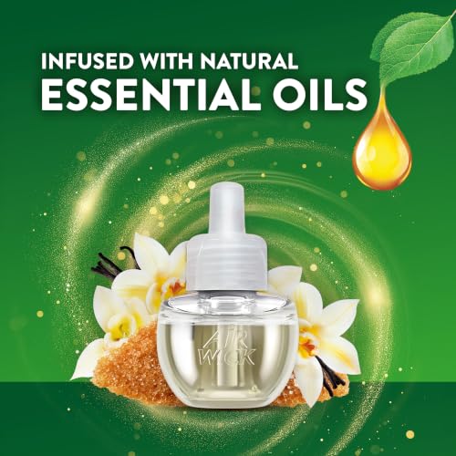 Plug-In Scented Oil Refills - Brown Sugar & Vanilla Air Freshener (6 Count)