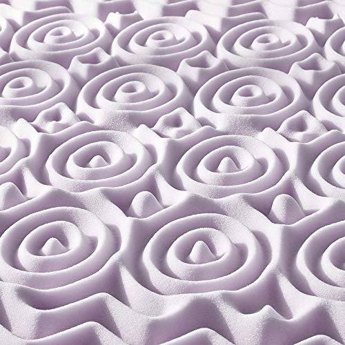 3-Inch Lavender Infused Memory Foam Mattress Topper - Twin