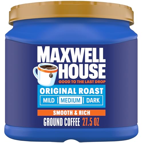 Original Roast Ground Coffee, 27.5 oz Canister - Smooth Medium Roast