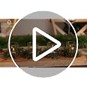 Rustic Christmas Candle Holder Centerpiece - 4 Tealight Holders on Wooden Tray