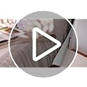 French Linen Blend Wrap Around Bed Skirt - 14-Inch Drop Queen Size