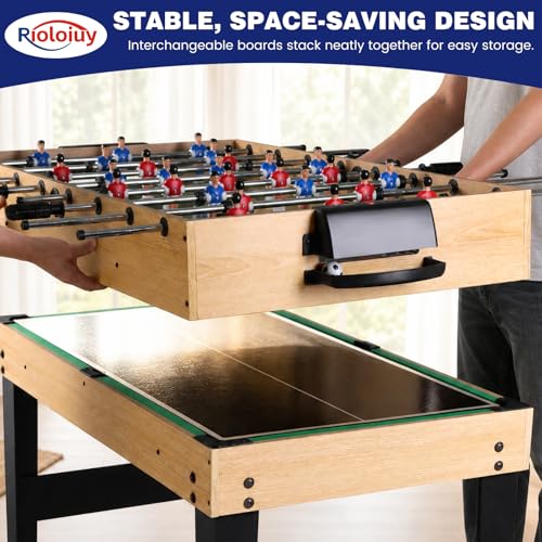 12-in-1 Multi-Game Arcade Table - 48-Inch Combo Game Table for Home