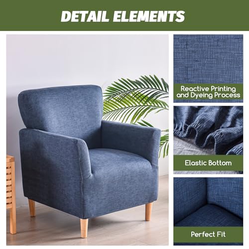 Stretch Armchair Slipcover with Arms - Soft, Anti-Slip Furniture Protector