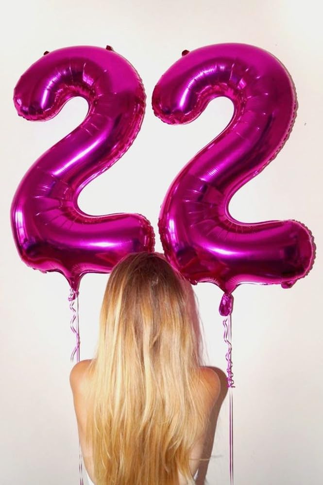 Number 0 Balloons - 40 Inch Hot Pink Birthday Decorations for All Ages | Perfect for Weddings & Baby Showers