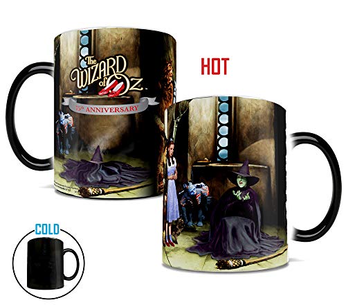 Black Morphing Mugs Wizard of Oz 75th Anniversary Melting Witch Ceramic Mug
