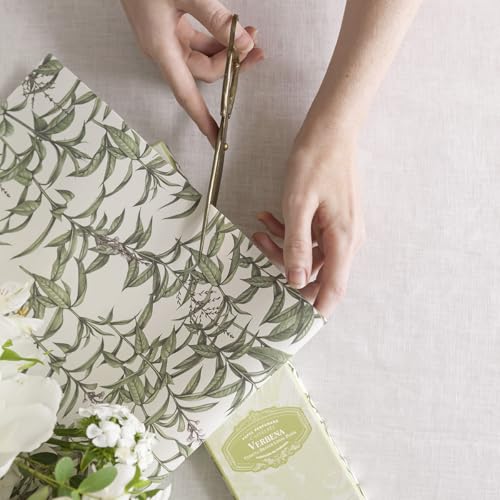 Verbena Fragranced Drawer Liners - 6 Decorative Scented Paper Sheets