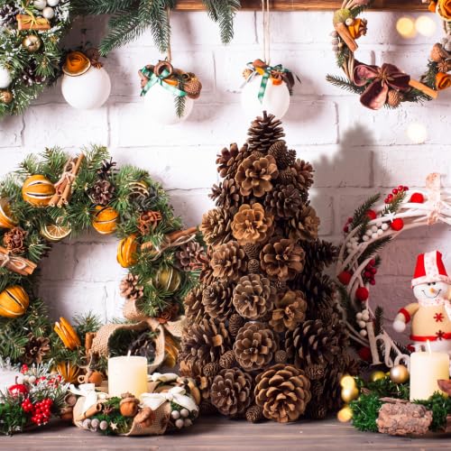Christmas Pinecone Tree DIY Craft Kit for Holiday Decor