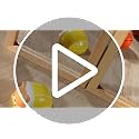 Foldable 3-Panel Montessori Learning Mirror for Classroom and Home Use
