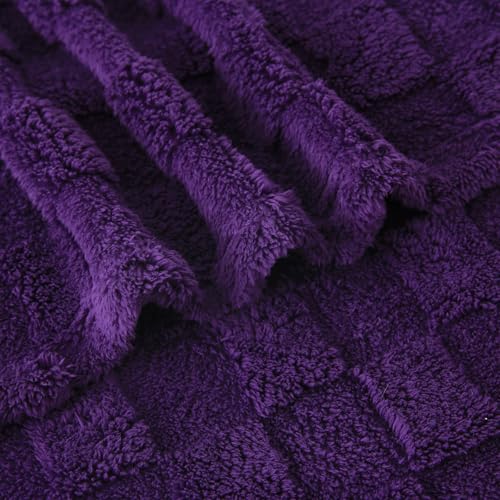 Super Soft Plush Microfiber Fleece Throw Blanket for Couch & Bed