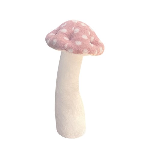 Hofun4U Mushroom Plush Pillow - 39 inch Mushroom Shaped Stuffed Long Pillow - Mushroom Stuffed Pillow - Christmas Birthday Sofa Home Decoration (Pink)