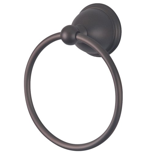 Kingston Brass BA3964ORB Restoration Towel-Ring, 6-Inch, Oil Rubbed Bronze