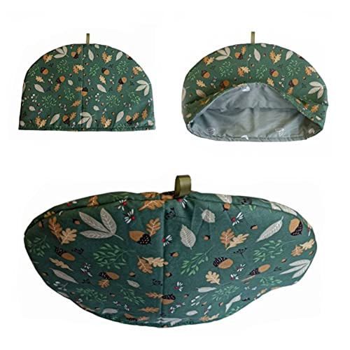 Vintage Cotton Tea Cozy for 4-6 Cup Teapots, Insulated Tea Pot Warmer