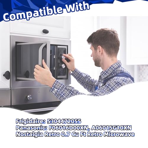 9.6 Inch Microwave Glass Turntable Plate Replacement Tray for 0.7 Cu Ft Ovens
