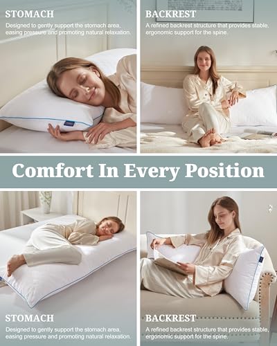 Adjustable Shredded Memory Foam Body Pillow for Adults - 20x54 Inch