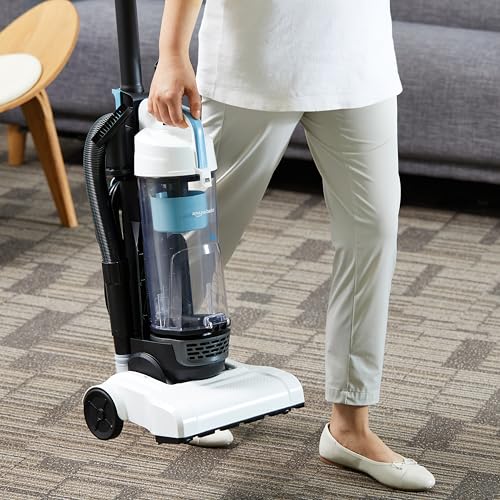 Amazon Basics Upright Bagless Vacuum Cleaner for Carpets and Hard Floors