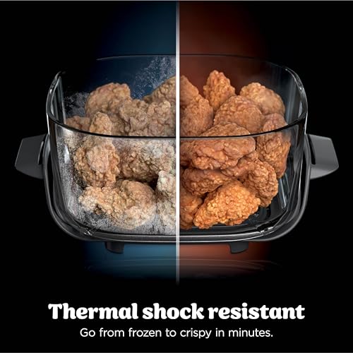 4-in-1 Glass Air Fryer System with PFAS-Free Borosilicate Glass