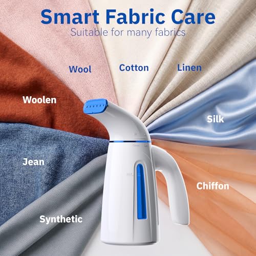 OGHom Handheld Clothes Steamer, 240ml Portable Garment Steamer for Travel