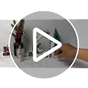 12 Pack Indoor Nativity Set - Christmas Scene Figurines for Holiday Decor