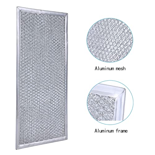 Microwave Grease Filter Replacement, 13-inch x 6-inch, 2-Pack