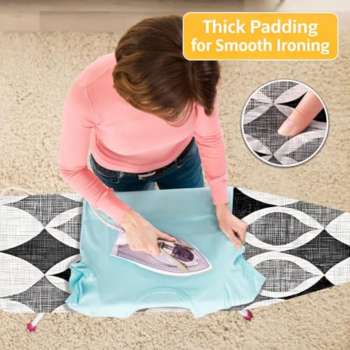 Seewan Cotton Ironing Board Cover 15x54 Inch Heat & Stain Resistant