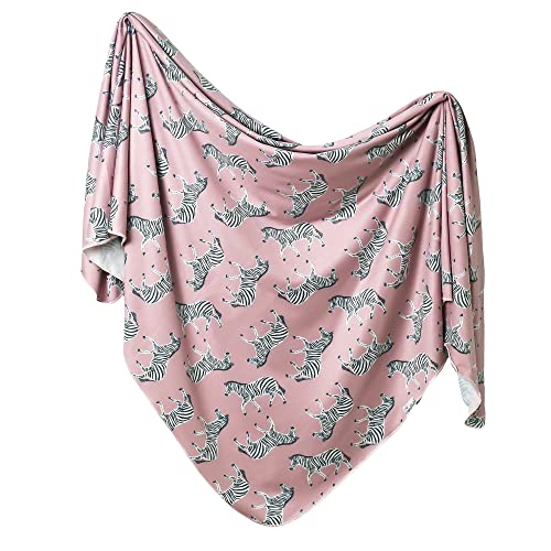 Copper Pearl Large Premium Knit Baby Swaddle Receiving Blanket Zella