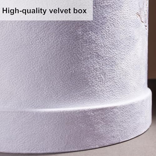 17 Preserved Real Roses in Luxury Velvet Gift Box - Eternal Flowers