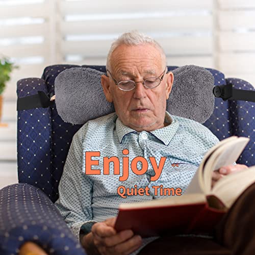 Recliner Neck Pillow with Adjustable Strap for Comfort Support