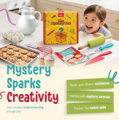 Kids Baking and Cooking Utensils Set Safe Kitchen Tools for Kids