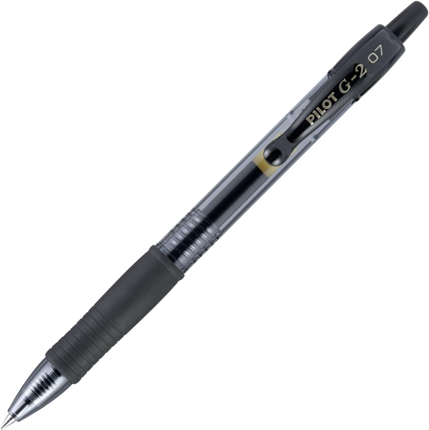 PILOT G2 Premium Gel Pens - Refillable & Retractable, Fine Point, Black Ink - 12 Count Pack