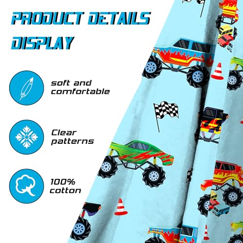 Kids Hooded Beach Towel - 100% Cotton Super Absorbent Swim Wrap (30x50")