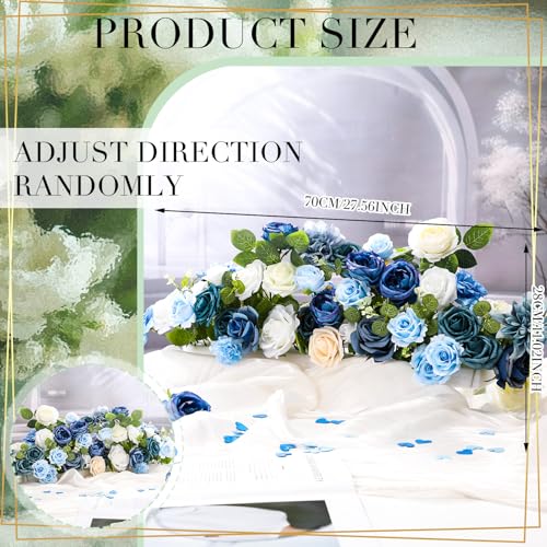 Artificial Wedding Flower Swag for Welcome Signs and Centerpieces