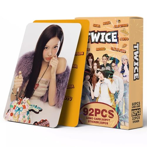 60-Piece Photo Card Set with Stickers for Fans - 10th Anniversary Collection