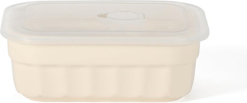 Martha Stewart Broadbrook 6-Piece Stoneware Meal Prep Container Set - Versatile Food Storage | Oven, Microwave, Dishwasher Safe
