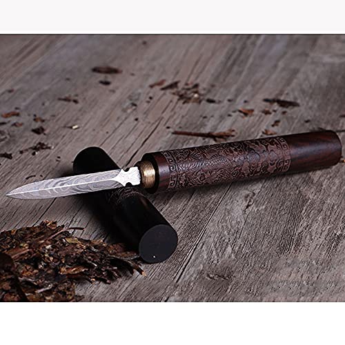 Haowei A Stainless Steel Tea Knife with Wooden Handle - Puerh Tea & Ice Pick Tool