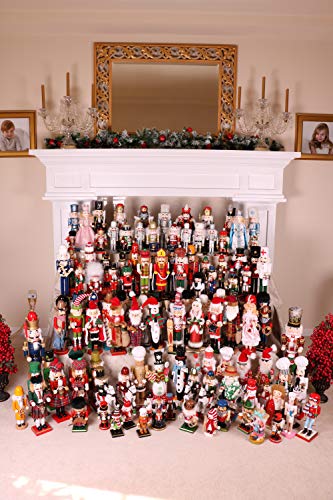 Clever Creations Knight 14-Inch Traditional Wooden Nutcracker Christmas Decor