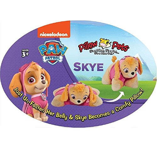 Pink Pillow Pets Nickelodeon Paw Patrol Skye 16-inch Plush Toy & Pillow