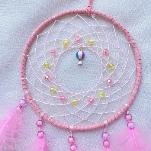 Handmade Colorful Feather Dream Catcher Wall Hanging Home Decor