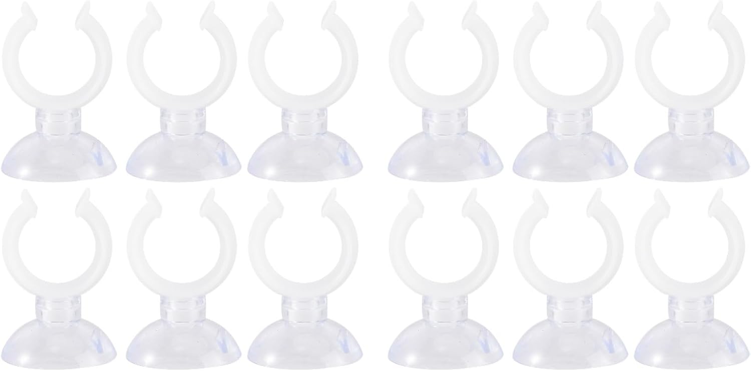 Skiennix 12 Pcs Taper Candles - Elegant Home Decoration with Suction Cup Holders | Perfect for Christmas Decor