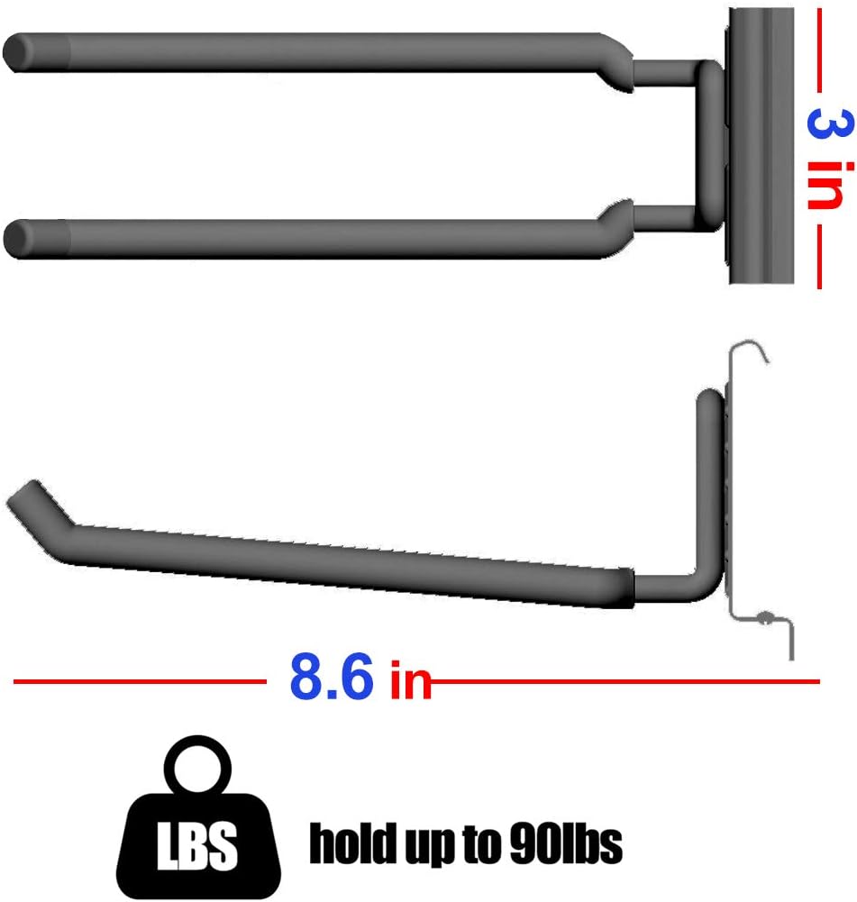 Ultrawall Heavy Duty Utility Hooks - Special-Shaped Tool Storage Organizer | 2 Pack